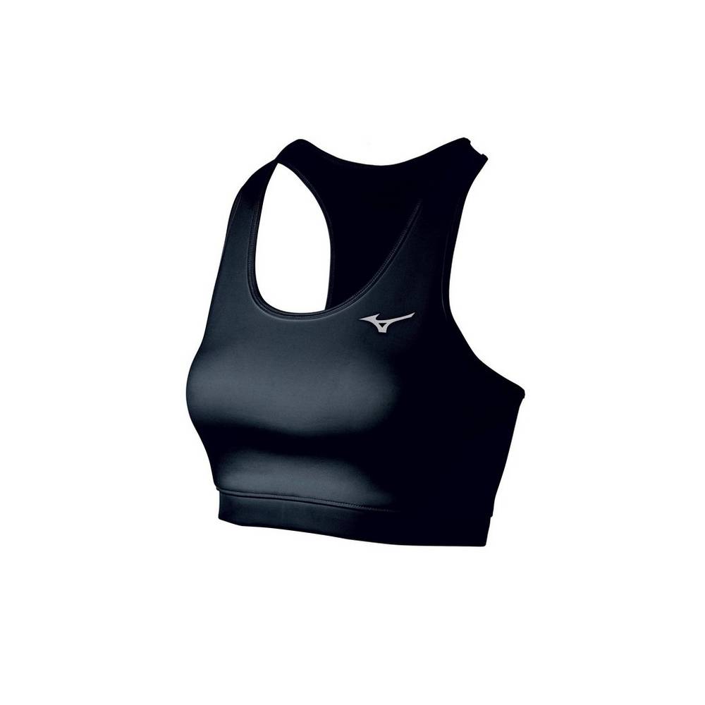 Sujetador Deportivo Mizuno Alpha Mesh Back Mujer Negras Outlet WURL-27831